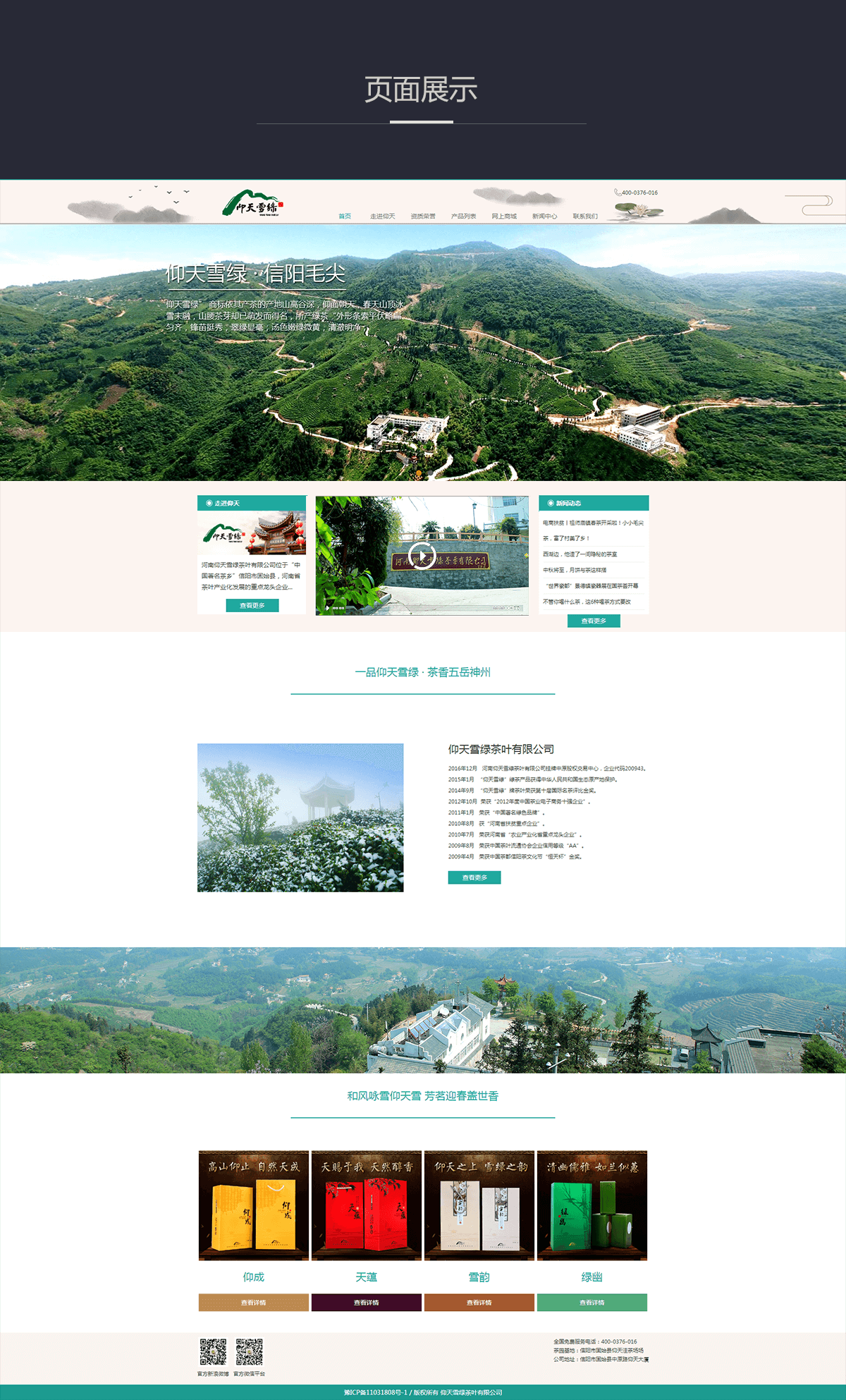 河南仰天雪绿茶叶有限公司